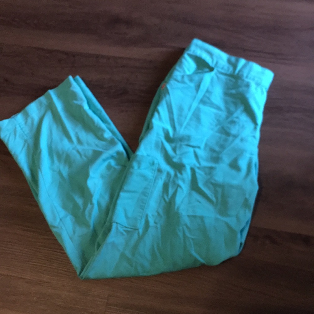 Like new blue scrub pants
